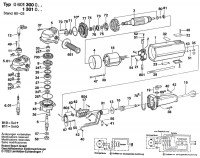 Bosch 0 601 301 014 Usw(J)77..S 3 Angle Grinder 220 V / Eu Spare Parts